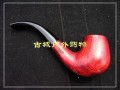 原木手工滤芯烟斗Q12送斗座皮套