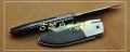 三刃木7系2013新款优雅型线锁镜光凹磨折刀7028LUE