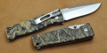 鹰朗Enlan-鹰标铝合金柄迷彩线锁折刀M018