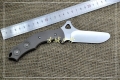 CSSD代工美国品牌战术练习刀，无鞘未开锋，要开自己DIY