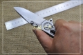美国螳螂小型战术重折QTR-6，轴承结构框架锁5mm厚